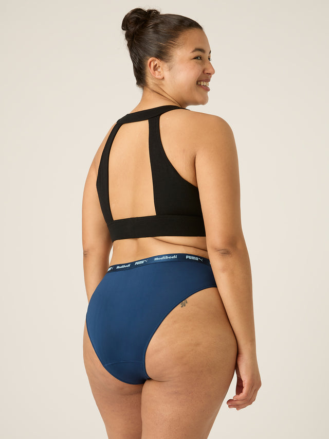 Puma X Modibodi Active Cheeky Brief Light Persian Blue