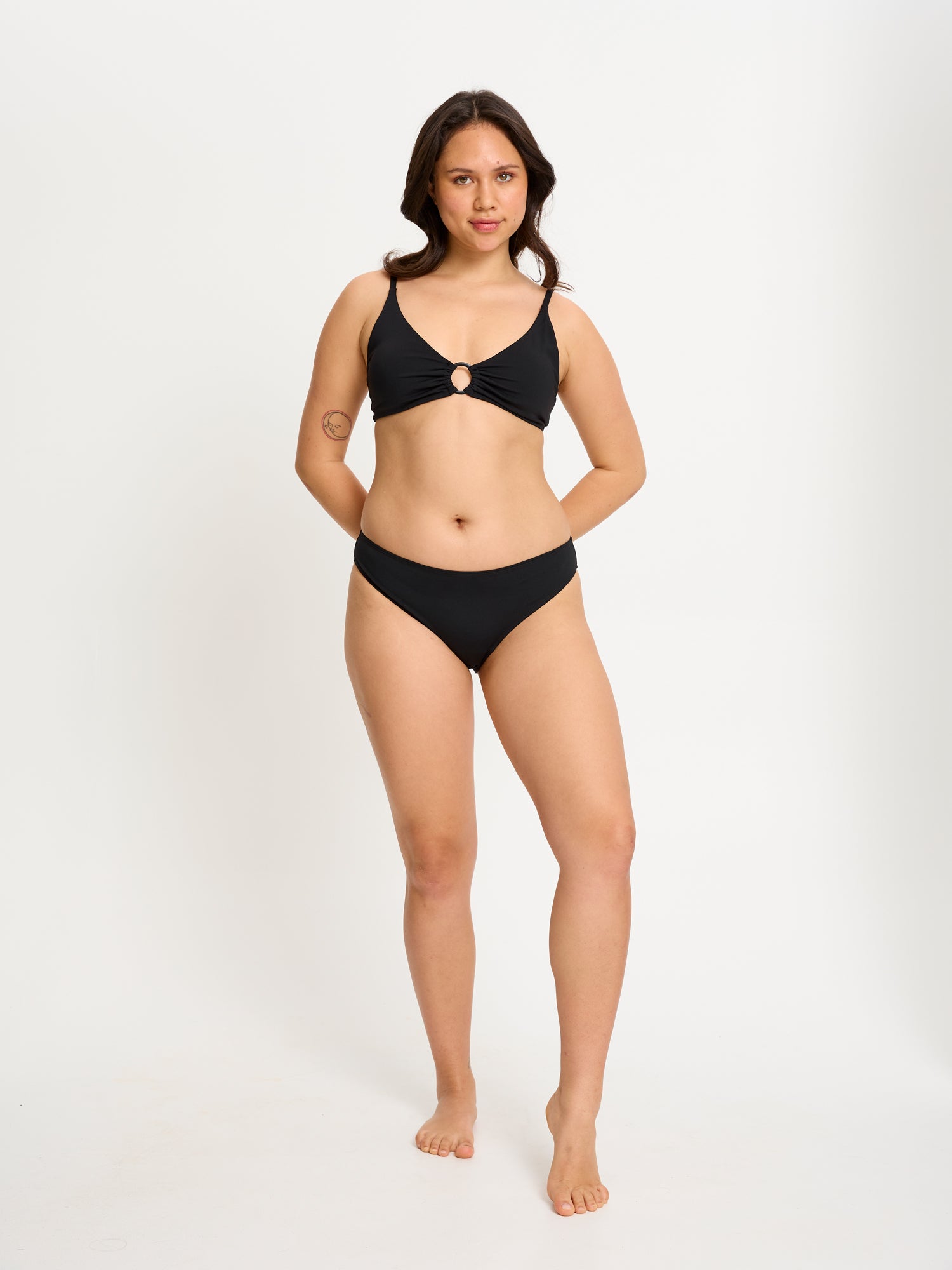 Period Swimwear Bikini Bottom - Light in Black | Modibodi