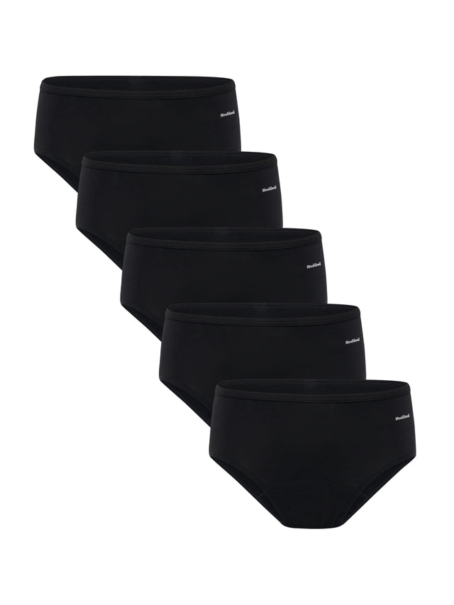 Basic Mid-Rise Brief 5 Pack