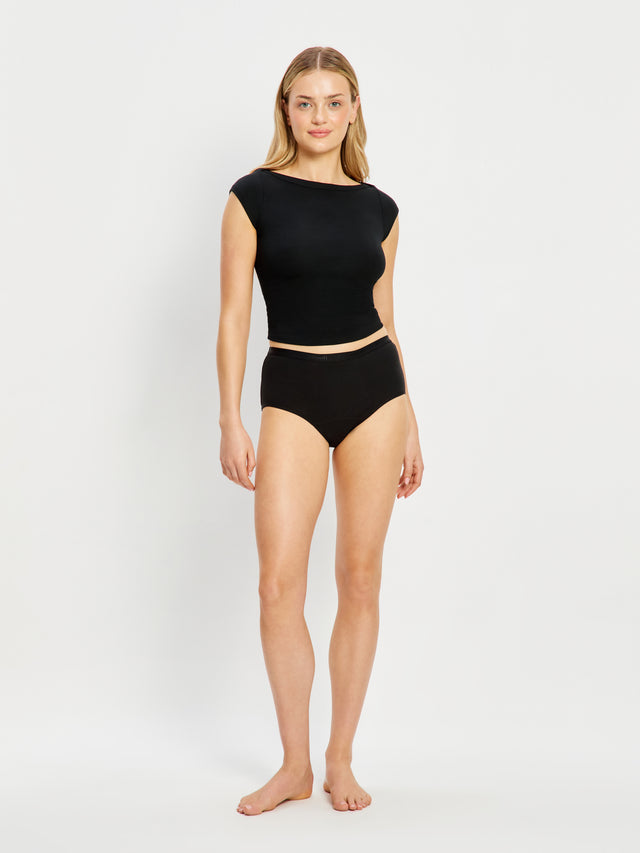 Basic Full Brief Super Black
