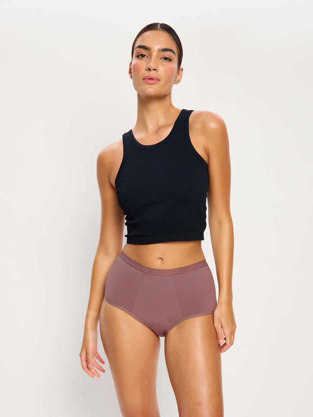 Basic Full Brief 3 Pack Super Subtle Umber/Plain Pink/Composure Blue