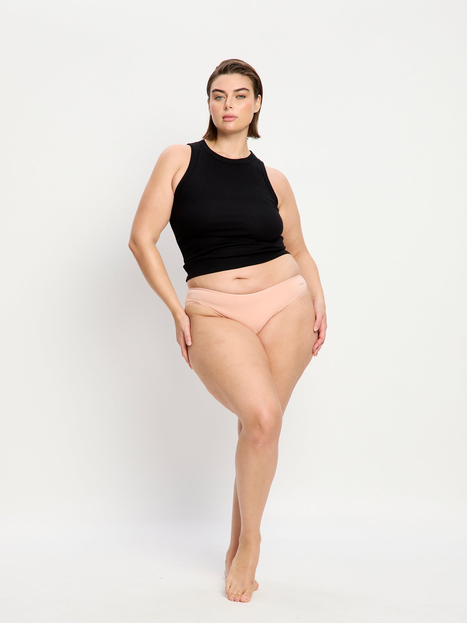 Modibodi Period Pants - Bikini a tenuta stagna, super assorbenza, 50 ml, Nero , 40
