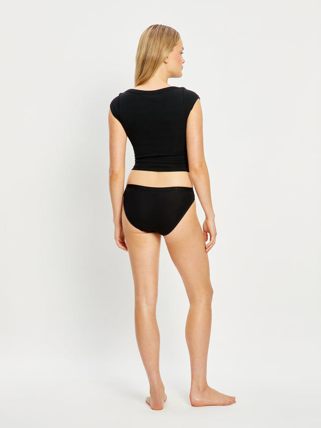 Classic Bikini Light Black