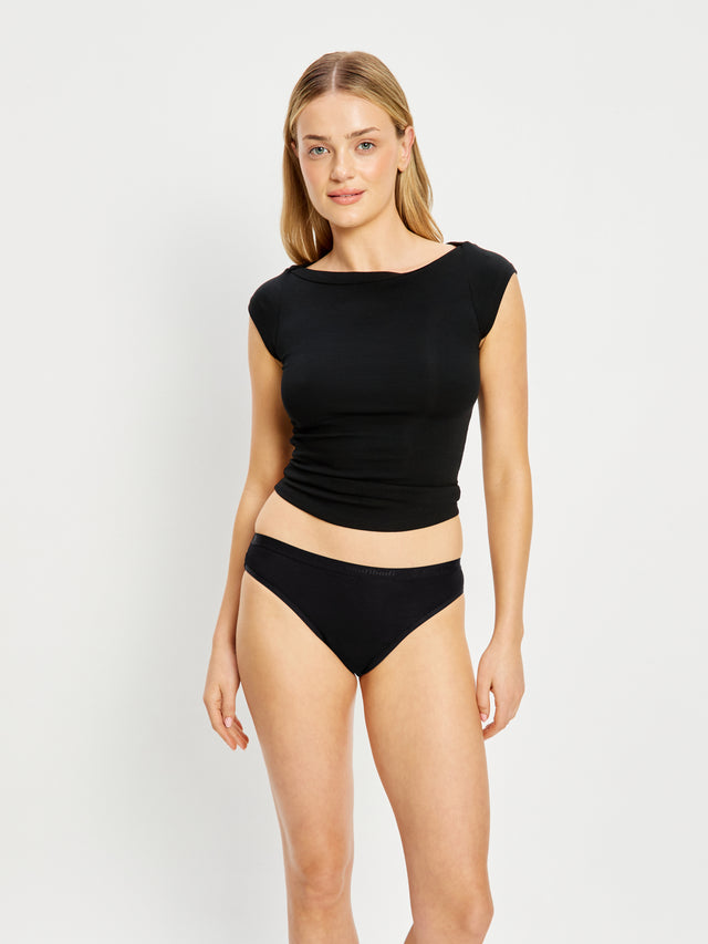 Classic Bikini Light Black
