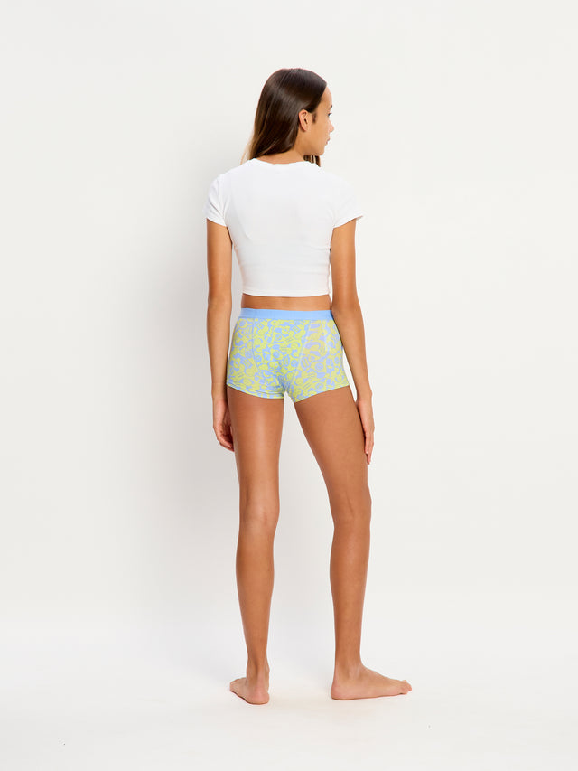 SmileyWorld® | Modibodi Teen Hipster Boyshort Super Groovy Green
