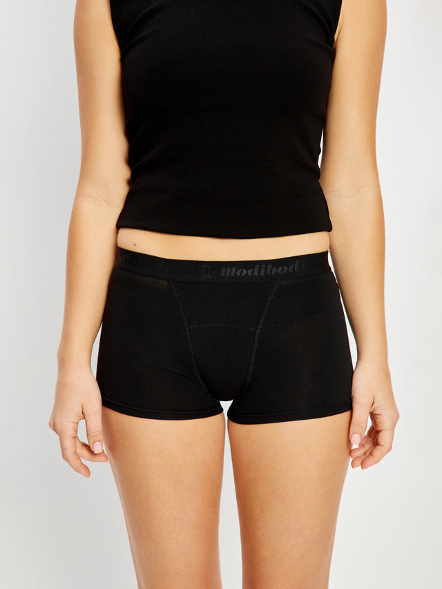 Teen Hipster Boyshort Super Black