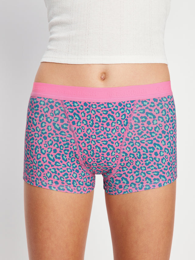 Teen Hipster Boyshort Super Mystic Leopard Pink