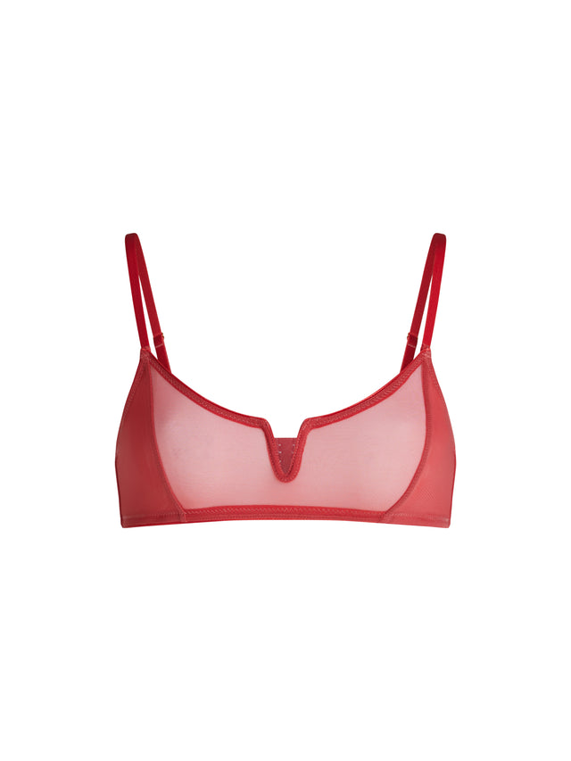 Barely There Bralette & Hi Waist Brief Set