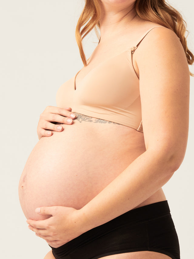 Breastfeeding Bra Leak-Proof Cashew