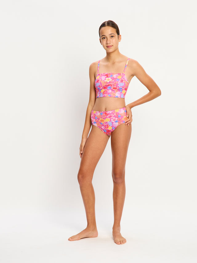 Marine Dream Teen Swimwear Tankini Top Tropicana Crush