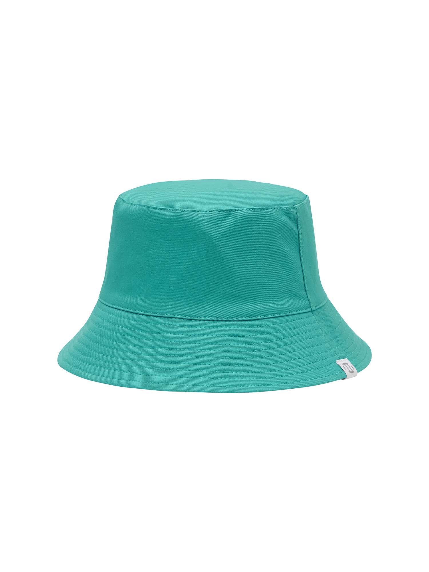 Prada logo-plaque bucket hat - Green