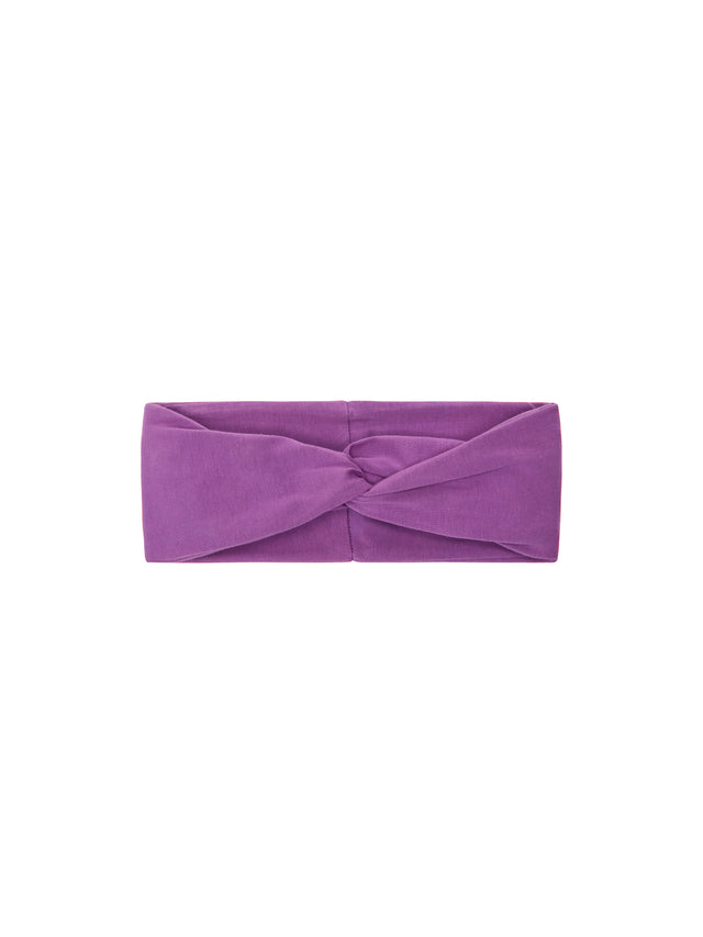 Teen Twist Headband Dreamy Daisy Purple
