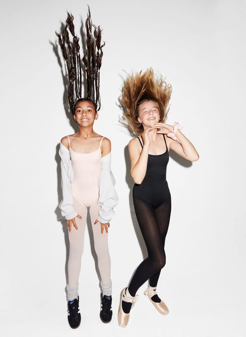 Teen Dance Tights 2 Pack Moderate-Heavy Black/Dance Pink – Modibodi US