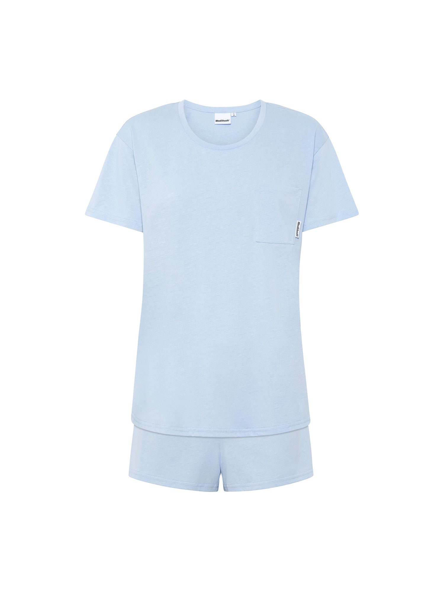 ModiDry T-Shirt Sleep Set Cashmere Blue – Modibodi US