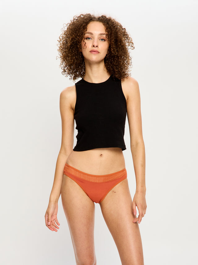 Sensual Bikini Light Burnt Brick