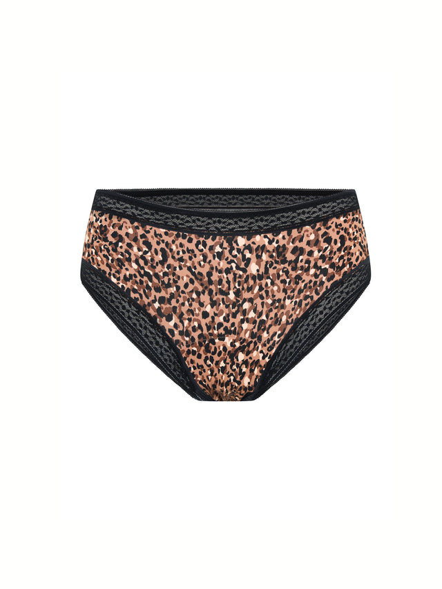 Sensual Boyleg Light Animalia Brown