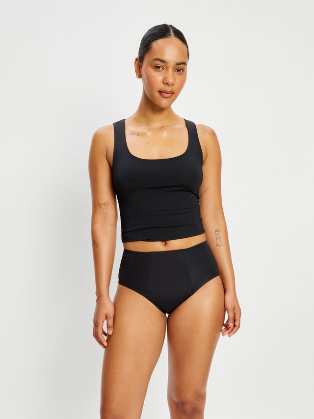 Seamfree Full Brief Super Black