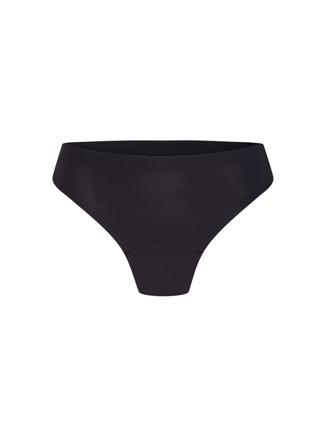 Seamfree Thong Light Black