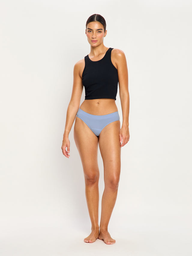 ModiComfort Seamless Boyleg Light Blue Aura 2 Pack