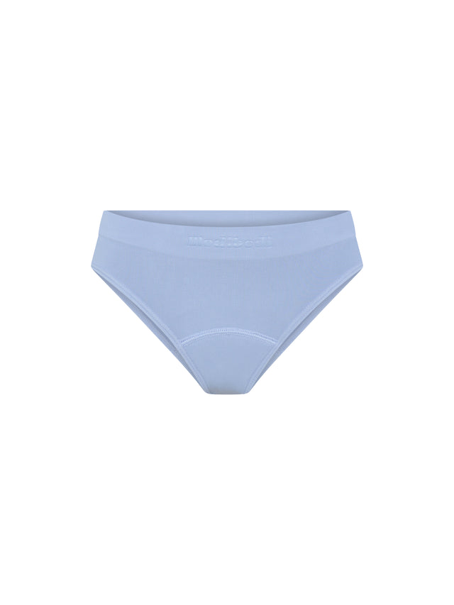 ModiComfort Seamless Boyleg Light Blue Aura 2 Pack
