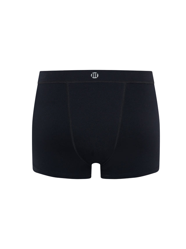 Soft Stretch Seamless Boyshort 3 Pack Super Black
