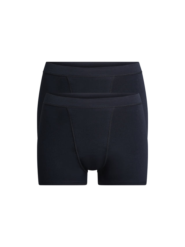 Soft Stretch Seamless Boyshort 2 Pack Super Black