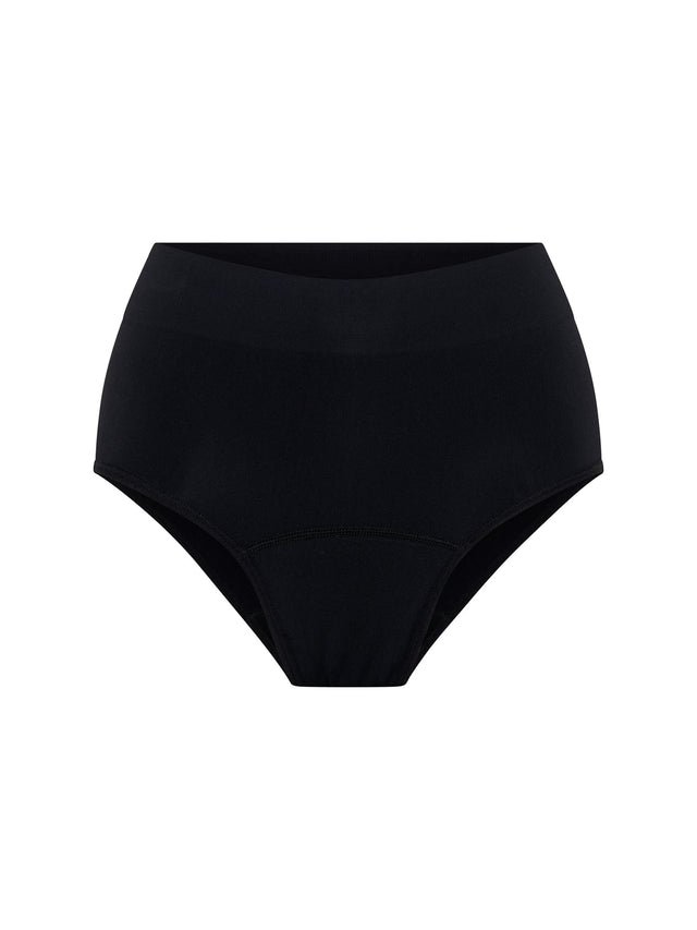 ModiComfort Seamless Full Brief Light Black 2 Pack
