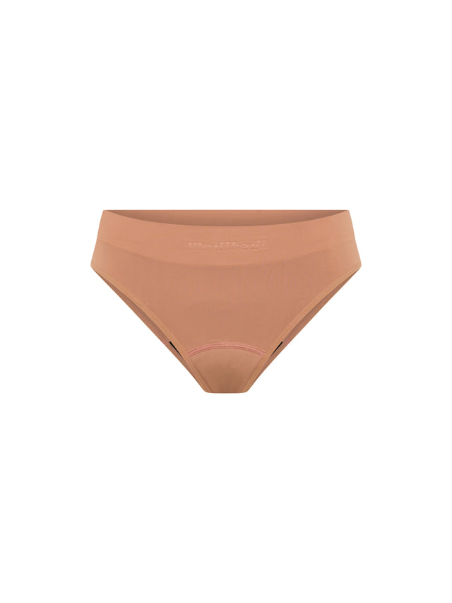 ModiComfort Seamless Cheeky Brief Light Italian Clay 3 Pack