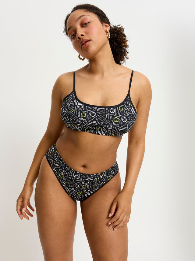 SmileyWorld® | Modibodi Bralette & Cheeky Brief Set