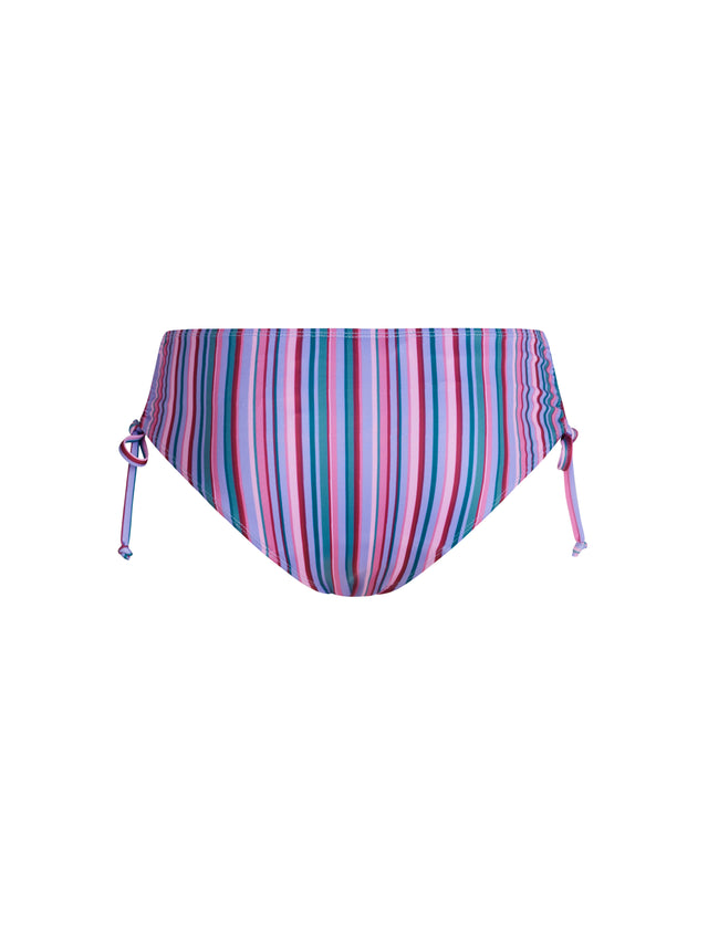 Teen Swimwear Boyleg Super Violet Rose Stripe