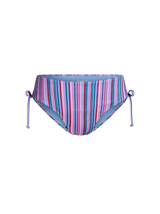 Teen Swimwear Boyleg Super Violet Rose Stripe