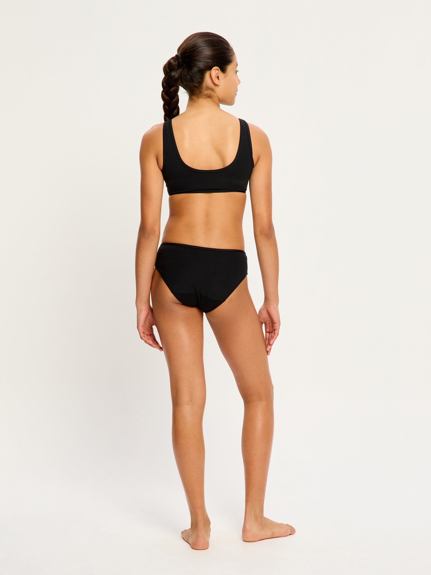Teen Swimwear Crop Top - Black | Modibodi – Modibodi US