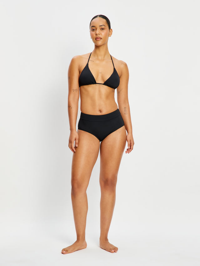 Swimwear Hi Waist Bikini Brief Super Black