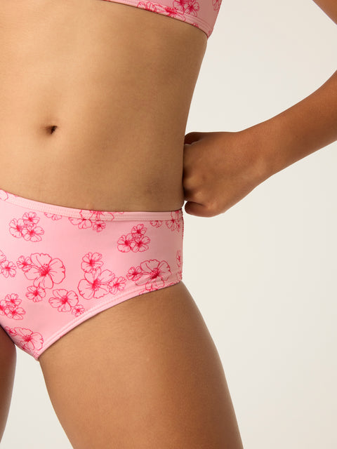 Teen Swimwear Bikini Brief Light-Moderate Pink Coral – Modibodi US