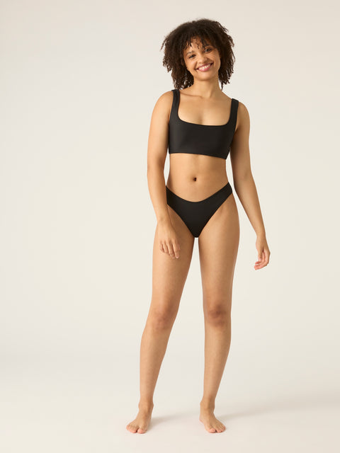 Teen Swimwear Bikini Brief - Black, Light-Moderate Absorbency