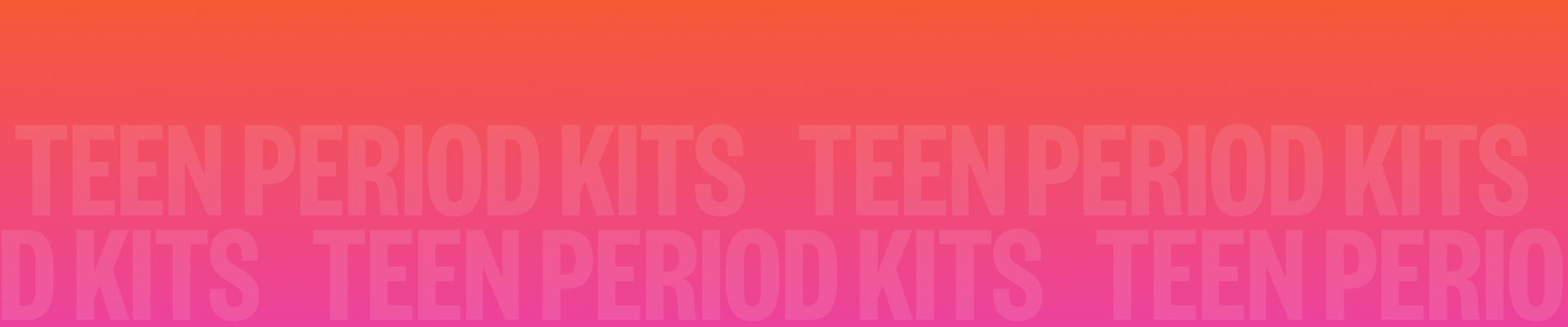 Teen First Period Kit