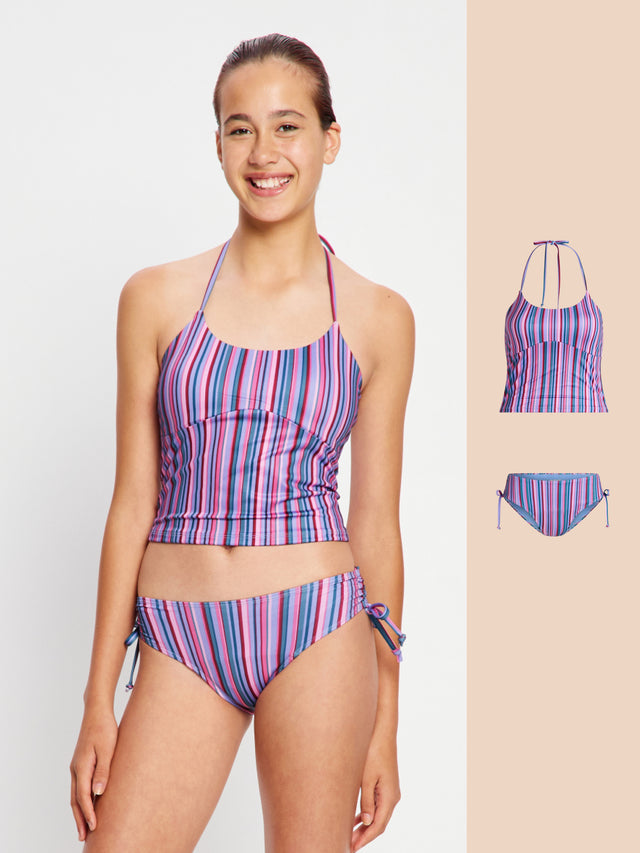 Sweet Summer Stripe Teen Period Swim Set